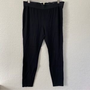 JUICY COUTURE Women's SZ XL Gold Zipper Black Skinny Stretchy Jeggings Pants